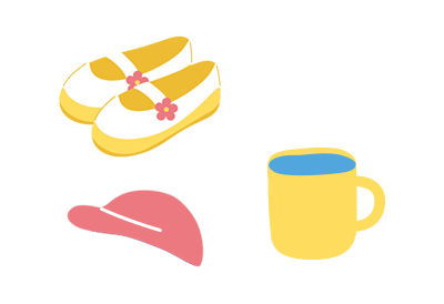 持ち物について